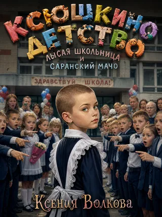 Обложка книги «Лысая школьница и Саранский мачо»